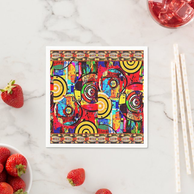 Luxuspapier & Party Napkins Serviette (Beispiel)