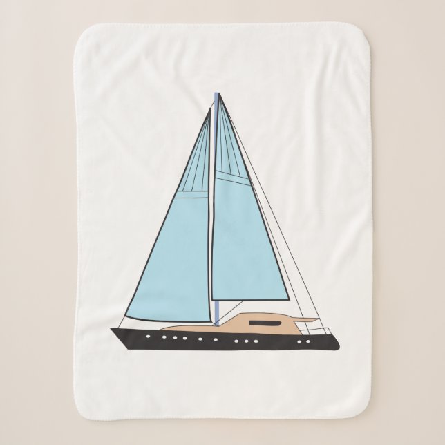 Luxusseegelboot Sherpadecke (Vorderseite)