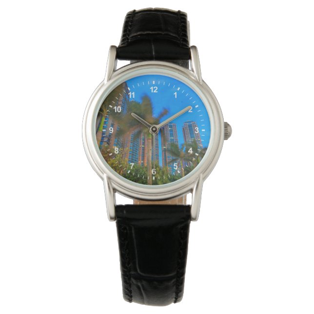 Luxuswohnungen in China Armbanduhr (Vorderseite)
