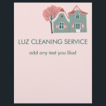 LUZ CLEANING Custom Flyer<br><div class="desc">Ändern Sie alles auf diesem benutzerdefinierten Flyer,  fügen Sie Ihren eigenen Text und ändern Sie die Größe der Dinge. Vielen Dank!</div>