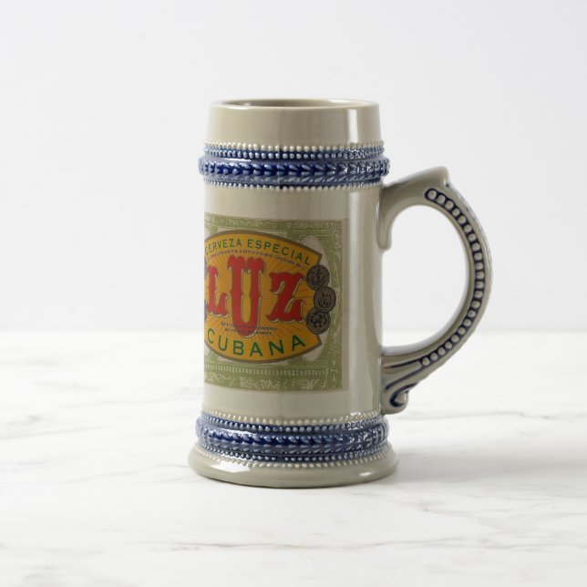 Luz Cubana Bier Stein Bierglas (Rechts)