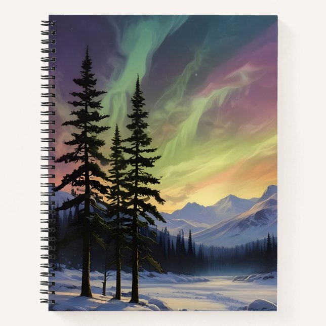 Luz del Norte Notizbuch (Vorderseite)