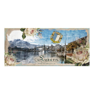 LUZERN 5 - Postkarte, Rackcard, Grußkarte Werbekarte