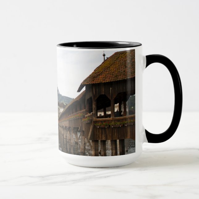 Luzern Kappelbrücke Kaffeetasse (Rechts)