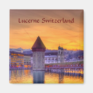 Luzern (Luzern) Schweiz HDR. Fotografie Magnet