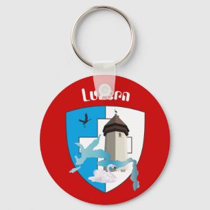 Luzern Schweiz Æ Schlüsselanhänger