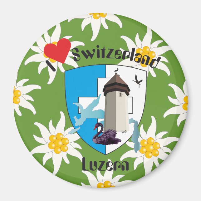 Luzern Schweiz Magnet (Vorne)