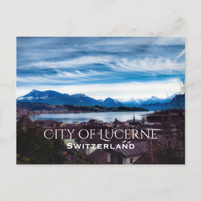 Luzern, Schweiz Postkarte (Vorderseite)