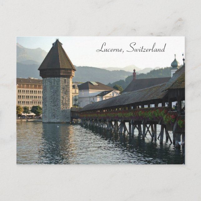 Luzern, Schweiz Postkarte (Vorderseite)