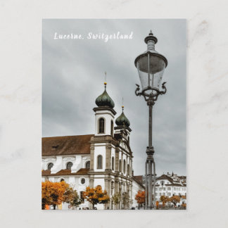 Luzern, Schweiz Postkarte