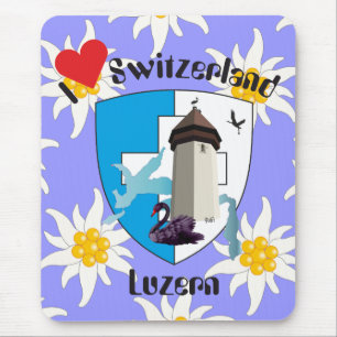 Luzern Schweiz Suisse Svizzera Schweiz Mauspad
