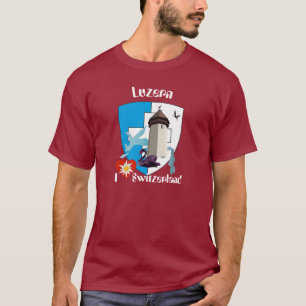 Luzern Schweiz Suisse Svizzera Switzerland T-Shirt