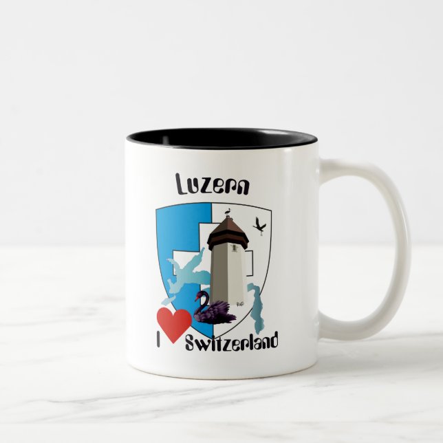 Luzern Schweiz Tasse (Rechts)