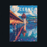 Luzern Schweiz Tourismus Vintag Fleecedecke<br><div class="desc">Luzerner Retrovektor-Reisedesign. Luzern,  eine Kompaktstadt in der Schweiz,  bekannt für ihre bewahrte mittelalterliche Architektur,  liegt inmitten schneebedeckter Berge am Vierwaldstättersee.</div>