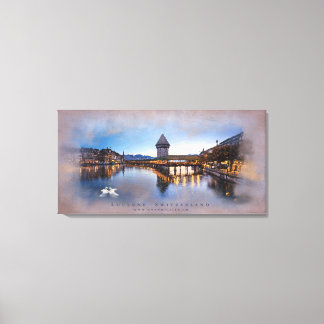 Luzern - Wrapped Canvas Leinwanddruck