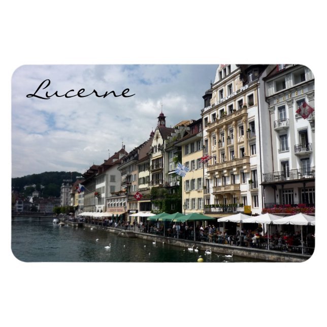 Luzerner Stadt Magnet (Horizontal)