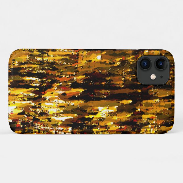 Luzes foscas de vela sob uma placa de gelo Case-Mate iPhone hülle (Rückseite (Horizontal))
