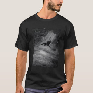 Luzifer fällt aus den Himmeln den Abstieg des Sata T-Shirt