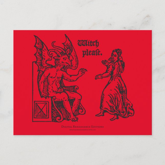 Luziferoisch Postkarte (Vorderseite)