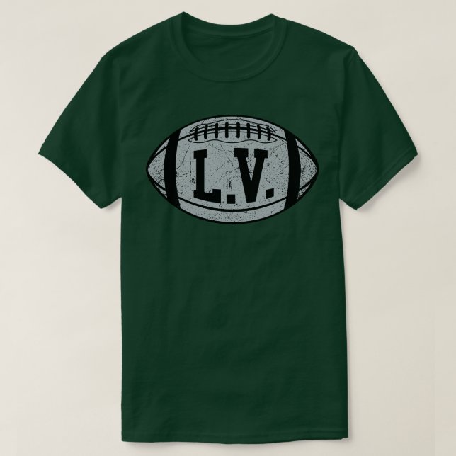 LV Retro Black T-Shirt (Design vorne)