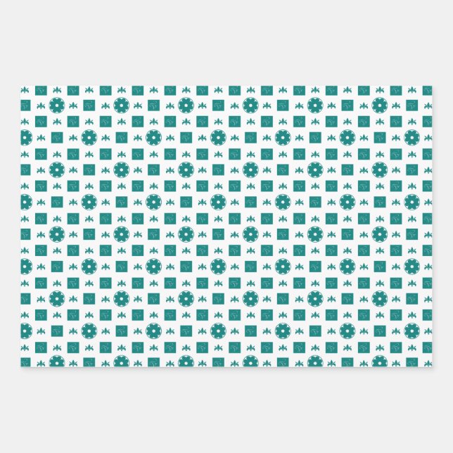 LV VANILLA&PEPPERMINT GESCHENKPAPIER SET (Vorderseite)