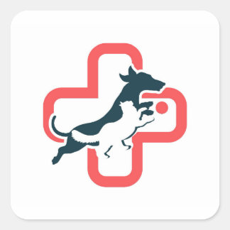 LVH-Sticker Quadratischer Aufkleber