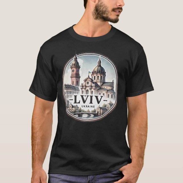 Lviv T-Shirt (Vorderseite)