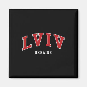 Lviv Ukraine Hochschule Universitätsstil Magnet