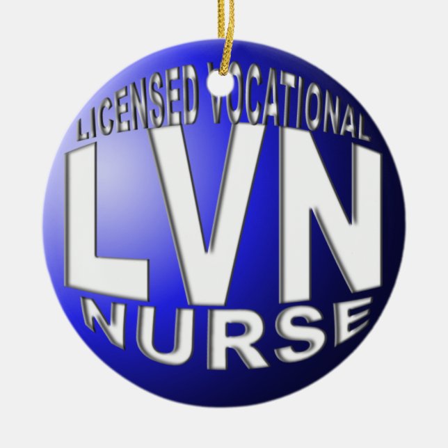 LVN BLAUE BALL CHRISTMAS ORNAMENT NURGE (Vorne)