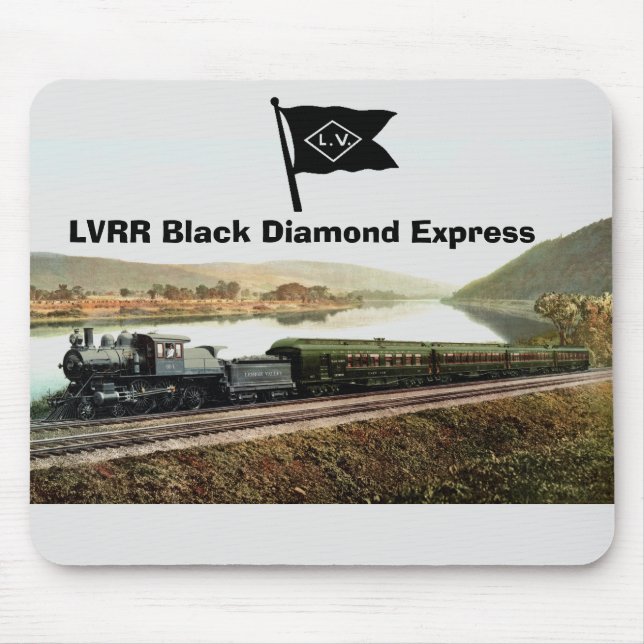 LVRR Black Diamond Express Mousepad (Vorne)