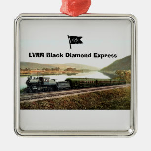LVRR Black Diamond Express Ornament Aus Metall