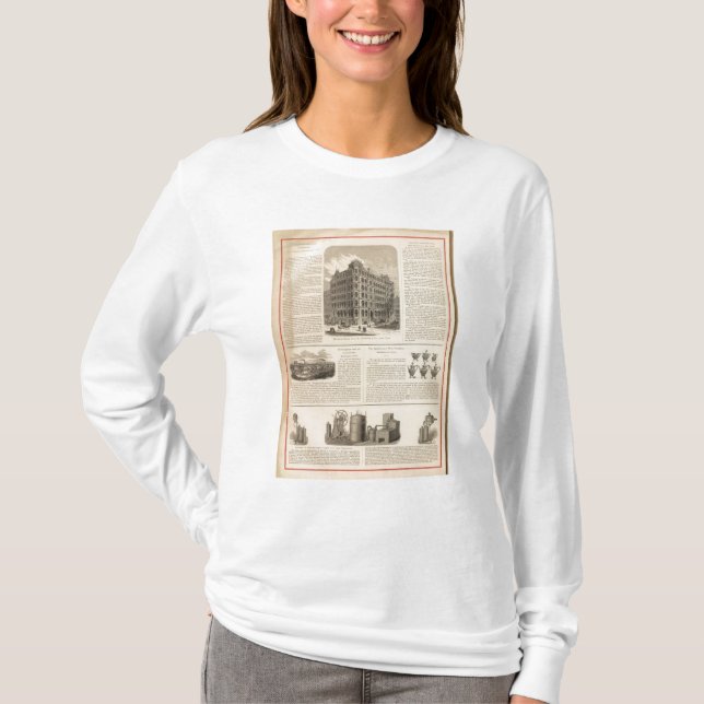 LW Lawrence und Banker-Birmingham-Eisen T-Shirt (Vorderseite)