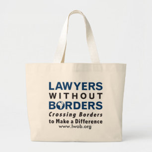 LWOB Leinwand-Tasche Jumbo Stoffbeutel