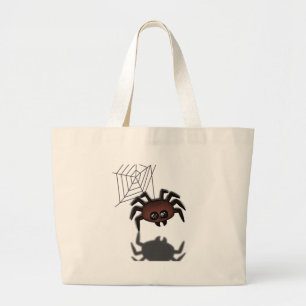 Lwood Spinne Halloween Jumbo Stoffbeutel