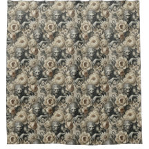 Lycanthropic Splendor - Gothic Werewolf Floral