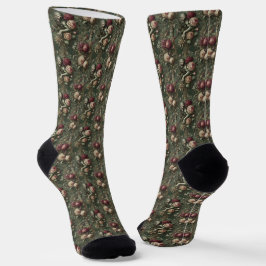 Lycanthropic Verdant - Gothic Viktorianisch Deliri Socken