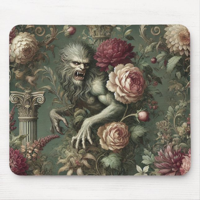 Lycanthropic Verdant - Gotisch Viktorianisch Mousepad (Vorne)