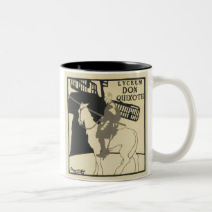 Lyceum Don Quixote, die Beggarstaffs Zweifarbige Tasse