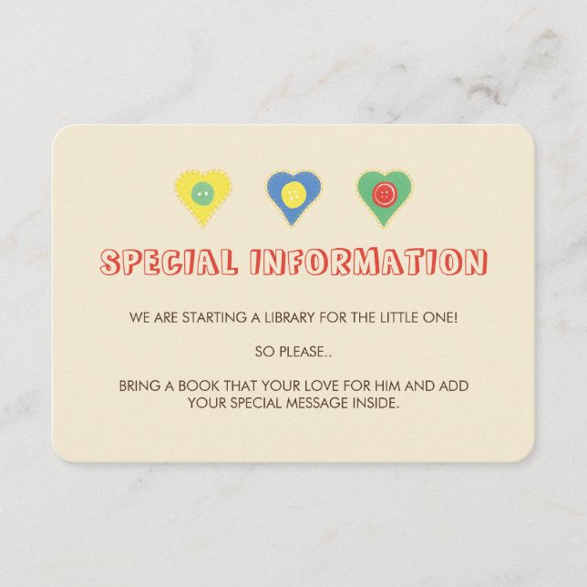 Lycka Till Information Inserts (Vorderseite)