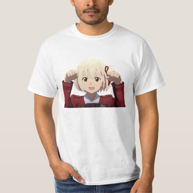 Lycoris recoil Movie Xmas T-Shirt (Vorderseite)