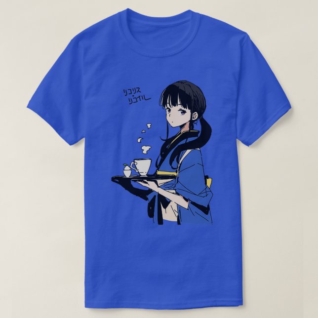 Lycoris Recoil Tea T-Shirt (Design vorne)