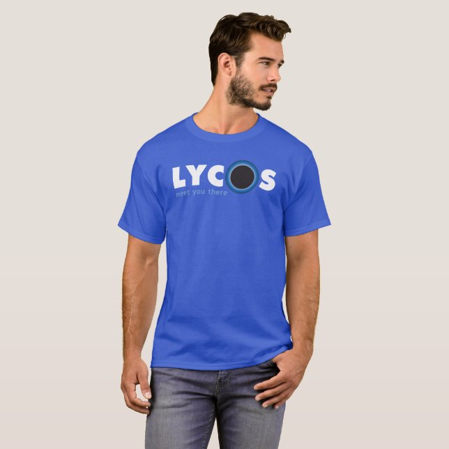 Lycos - treffen Sie Sie dort T-Shirt (Vorne ganz)