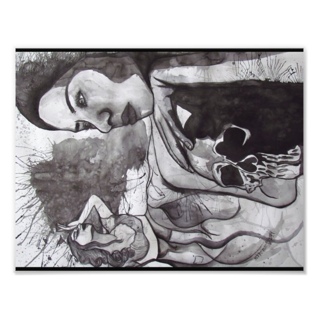 Lydia Fotodruck (Vorne)