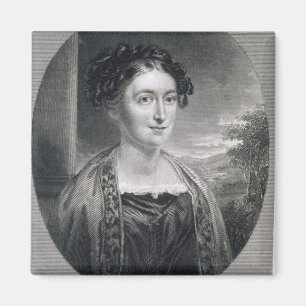 Lydia Huntley Sigourney (1791-1865), graviert durc Magnet