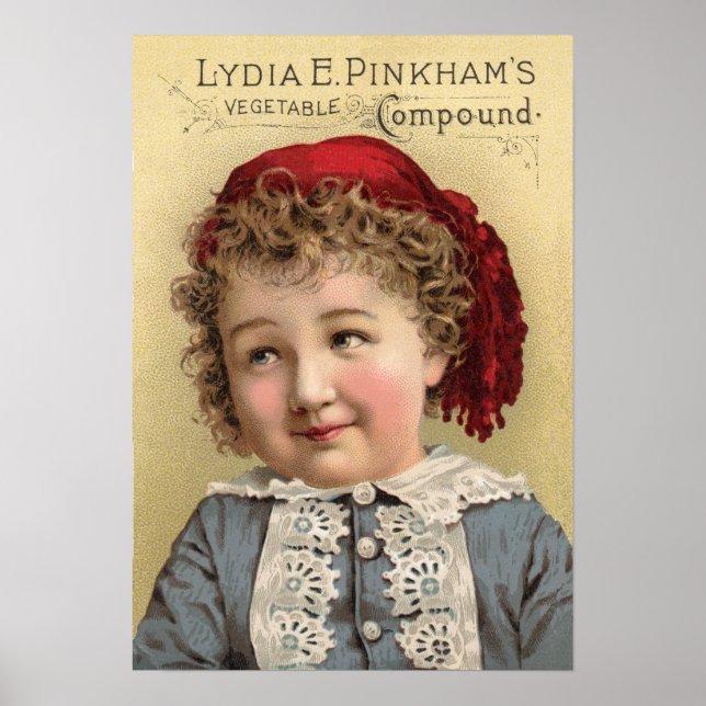 Lydia Pinkhams Gemüsemischung Poster (Vorne)