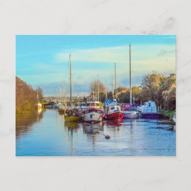 Lydney Harbor Postcard Postkarte (Vorderseite)