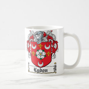 Lydon Familienwappen Kaffeetasse