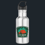 Lye Brook Wilderness Vermont Camping Edelstahlflasche<br><div class="desc">Lye Brook Wilderness in southern Vermont is a forested high plateau in Green Mountain National Forest that offers hiking and backpacking on trails like the Lye Brook and Branch Pond trails to features such as Lye Brook Falls and remote ponds for quiet outdoor recreation.</div>