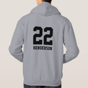 LYFL 04   Benutzerdefiniertes schwarzes Grunge-Log Hoodie