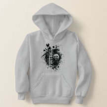 LYFL 04 | Logo Lassen Grunge Noir Enfants